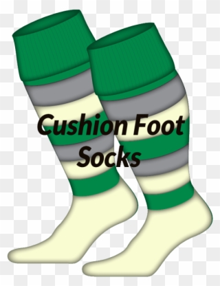 Custom Rugby Sock Design - Sock Clipart