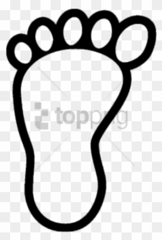 Free Png Footprint Bare Foot Png Image With Transparent - Clip Art Foot Print