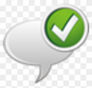 Comment Accept 8 Image - Emblem Clipart