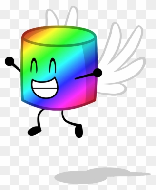 Cheesy On Twitter Rainbow Flying In The Ⓒ - Transparent Marshmallow Cartoon Clipart
