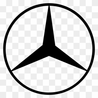 Mercedes Benz Logo Transparent - Mercedes Benz Logo Clip Art - Png Download