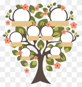 Familytree 2 - Family Tree Arbol Genealogico Png Clipart