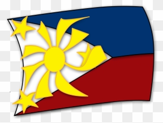 Flag Of The Philippines - Philippine Flag Vector Clipart