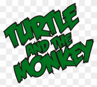 Monkey And Turtle Clipart