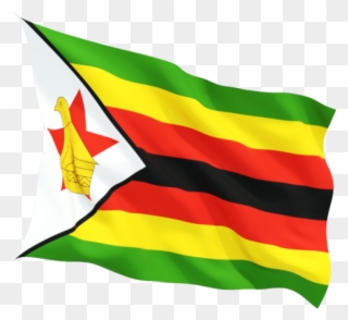 Zimbabwe Flag Clipart - Zimbabwe Flag - Png Download