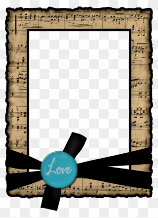 Create With Tlc - Music Frames Png Transparent Clipart