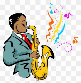 Live Festival In Downtown San Antonio This - Jazz Music Clip Art - Png Download