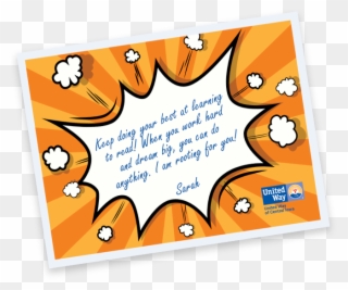 Power Note Sample - United Way Clipart