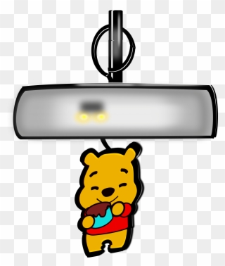 Winnie Pooh Air Freshener Clipart By Inkscapeforum - Car Air Freshener Icon - Png Download
