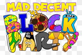Mad Decent Block Party - Mad Decent Block Party Mexico Clipart