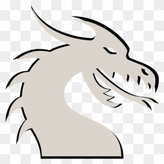 Silver Dragons - Silver Clipart
