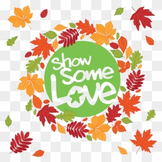 Image Icon Fall Leaves - Cfc Show Some Love Logo Clipart