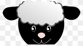Baa Baa Black Sheep Popular Nursery Rhymes - Free Sheep Face Printables Clipart