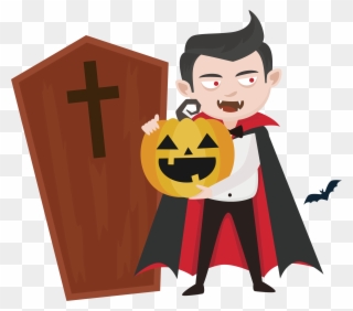 Clip Art Free Stock Coffin Vector Vampire - Cartoon Vampire Coffin Png Transparent Png