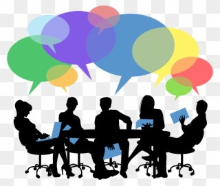 Graphic Picture Of A Meeting - Primary Research Focus Groups Clipart