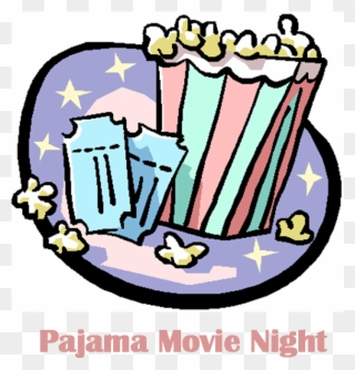 2018 Summer Pajama Movie Night Lineup Announced - Movie Clip Art - Png Download