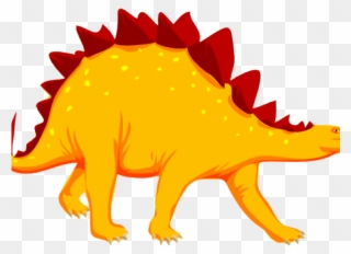 Dinosaur Clipart Baby Boy - Stegosaurus Dinosaur Clip Art - Png Download