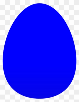 Blue Egg Cliparts - Circle Png Image Blue Transparent Png