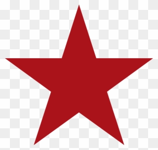 America Stars Cliparts - Wonder Woman Red Star - Png Download