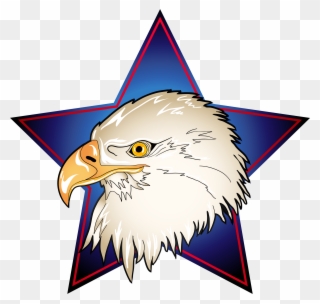 4th Of July Eagle Clipart - Png Download