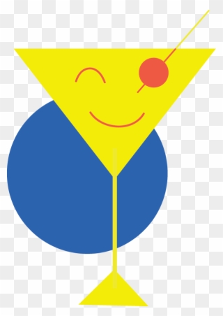 Pursuit Of Happy Hour Logo - Martini Fridays Clipart