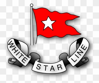 White Star Line Flag Clipart