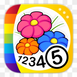 Color By Numbers - Coloring Book Clipart