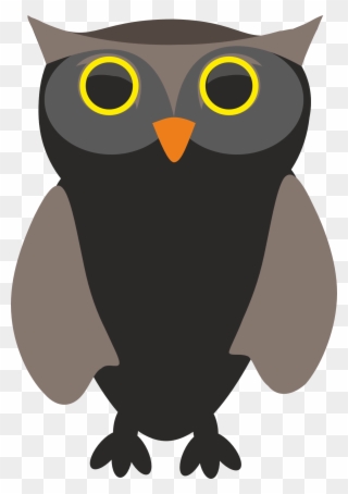 Beak Clipart Animal - Brown Owl - Tote Bags - Png Download