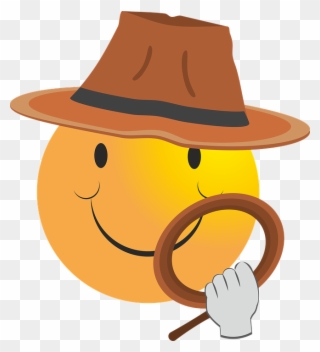 Indiana Jones Clipart Cowboy - Indiana Jones Smiley - Png Download
