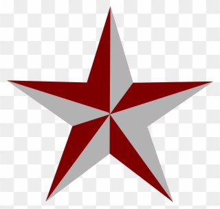 Western Stars Clipart - Red Stars - Png Download