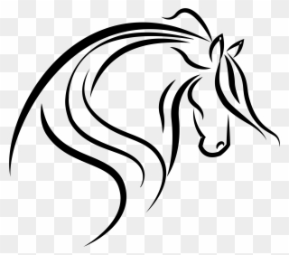 Horse Outline Images - K And T Creations Llc Clipart