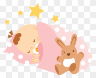 New Baby Girl Clipart - Sleeping Baby Icon Png Transparent Png