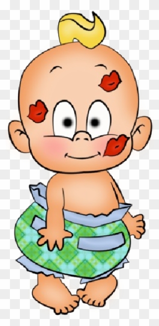 Funny Baby Cartoon Valentine Clip Art Images - Baby Shower Funny Clipart - Png Download