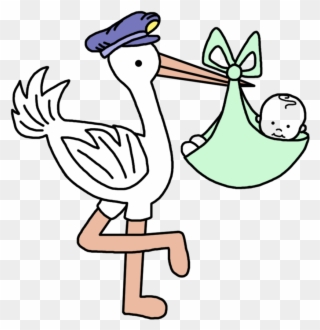 Your Current Selections - Stork Baby Clipart
