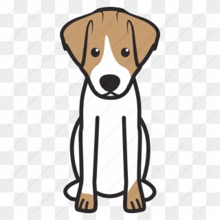 Jack Russell Terrier Dog Cartoon Clipart Jack Russell - Jack Russell Terrier Dog Cartoon - Png Download