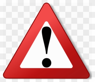 Microsoft Users Beware Ⓒ - Warning Sign Png Clipart