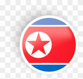 North Korean Flag Png - North Korea Flag Icon Clipart
