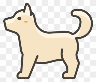 Dog Emoji Png Transparent Icon - Cartoon Clipart