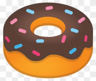 Doughnut Icon Noto Food Drink Iconset Google Ⓒ - Donut Emoji Clipart