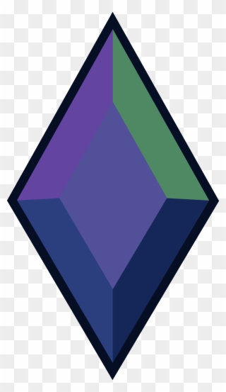 One Of Fluorite's Six Unknown Components' Gemstone - Triangle Clipart