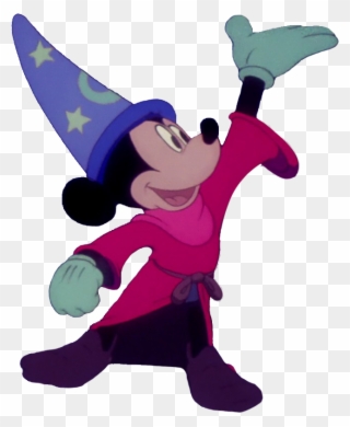 The Many Faces Of The Mouse - Mickey Mouse Sorcerer's Apprentice Png Clipart
