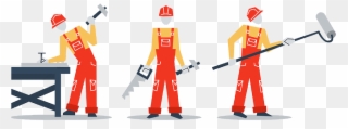 Electrician Clipart Trade - Multi Trade - Png Download