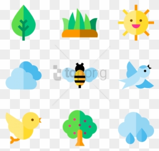 Free Png Spring Season Png Png Image With Transparent - Spring Icons Clipart