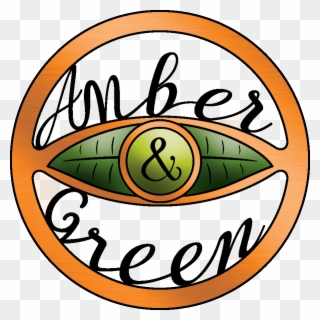 Amber & Green - Smiley Face Clip Art - Png Download