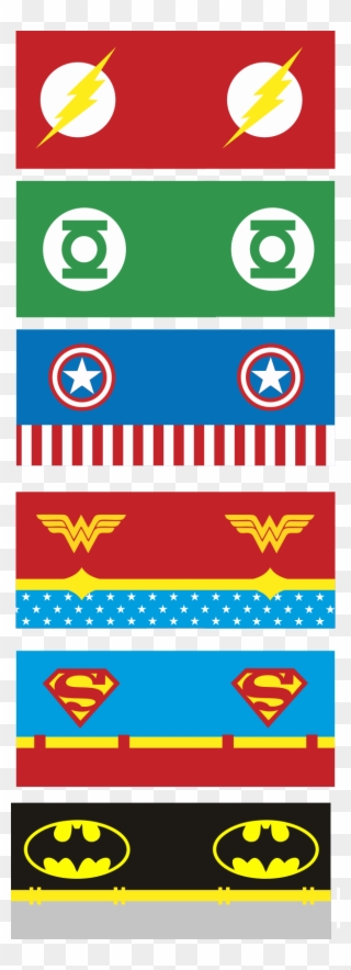 Simbolos Super Herois Png - Etiquetas De Superheroes Para Imprimir Clipart