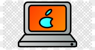 Mac Laptop Cartoon Clipart