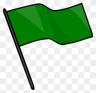 Scratch Green Flag Png - Green Racing Flag Png Clipart