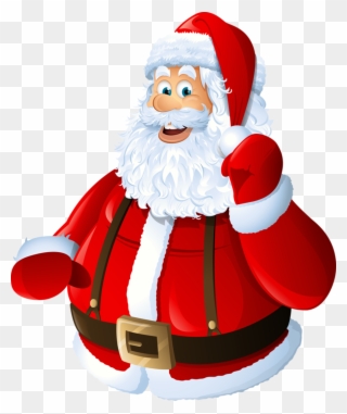 Tons Of Christmas Clipart - Santa Clouse Greeting Card - Png Download