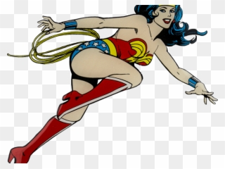 Wonder Woman Clipart Flying - Wonder Woman Transparent Png