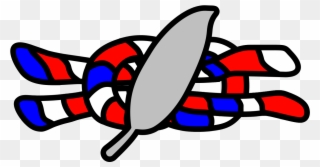 Wikiproject Scouting Bsa Eagle Knot With Silver Palm Clipart